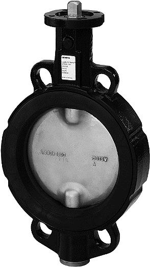 Клапан дисковый баттерфляй ACVATIX VKF46.450TS Клапаны / вентили